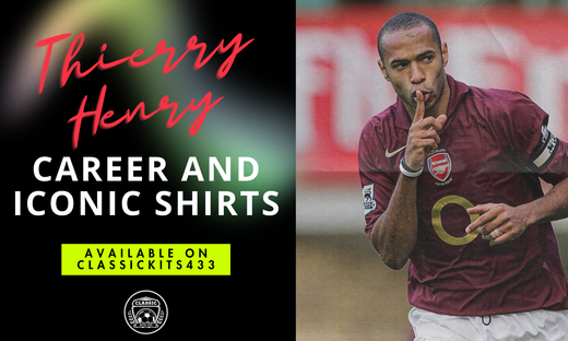 Thierry Henry Shirts at Classickits433