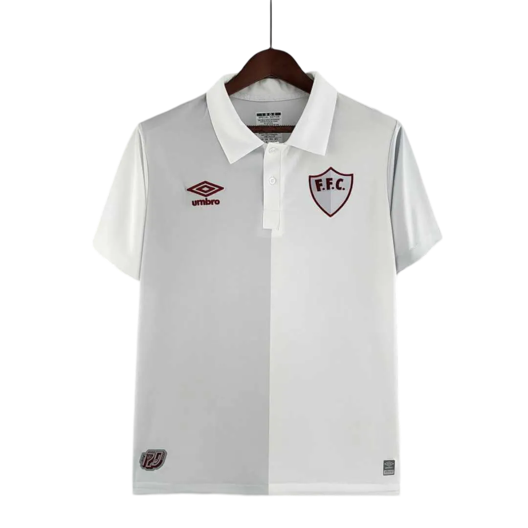 120th Anniversary Fluminense BETANO - White Grey Retro kit