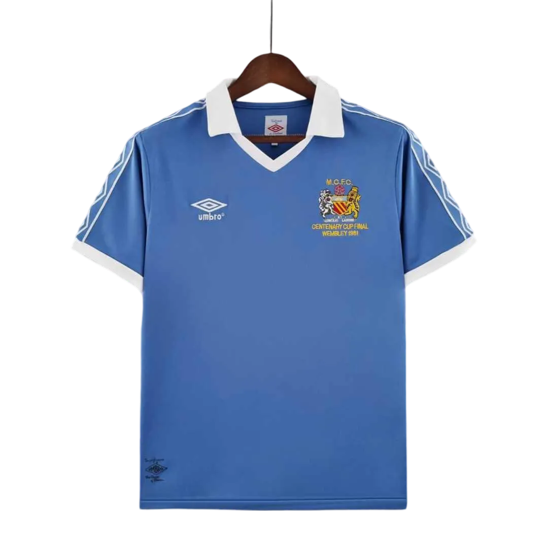 1981/1982 Manchester City - Home Retro Kit - ClassicKits433