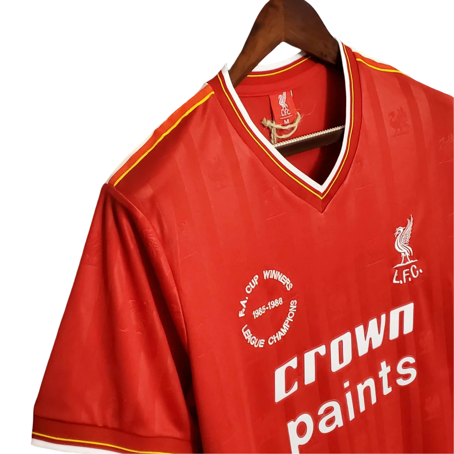 1985/1986 IiverpooI crown paints - Home Retro Kit - ClassicKits433