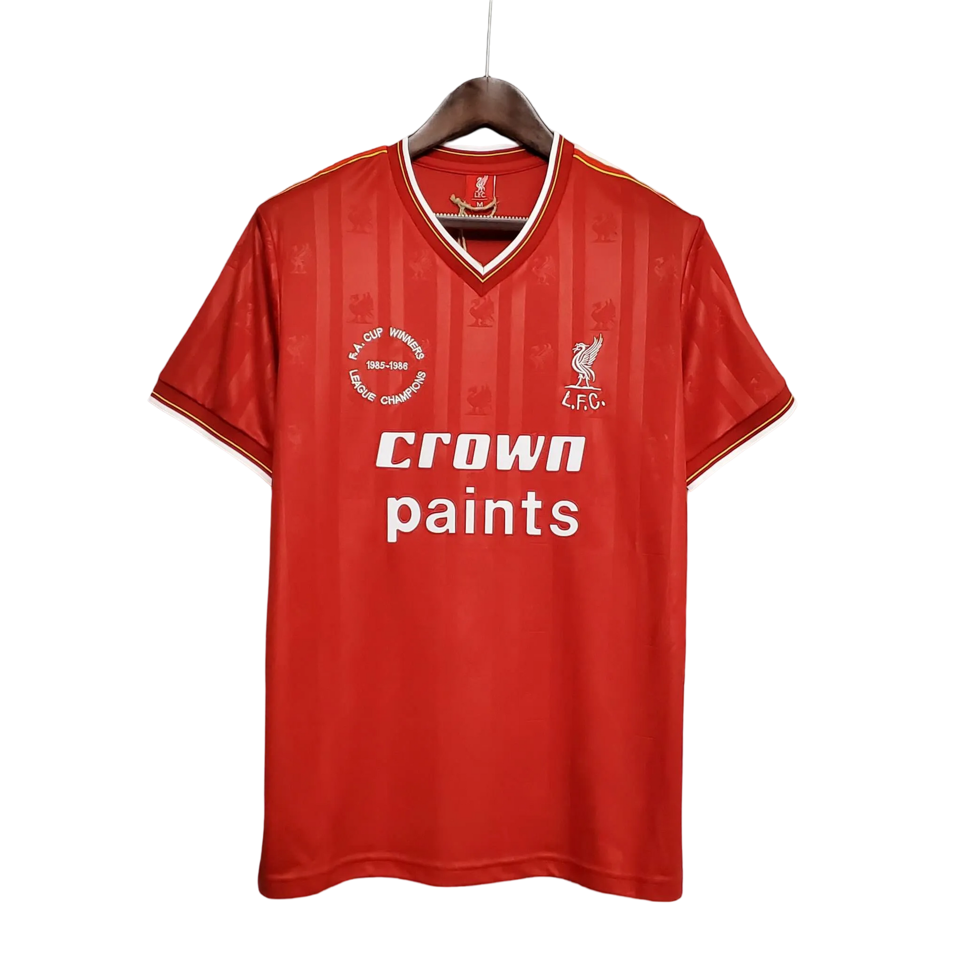 1985/1986 IiverpooI crown paints - Home Retro Kit - ClassicKits433