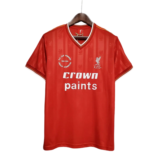 1985/1986 IiverpooI crown paints - Home Retro Kit - ClassicKits433