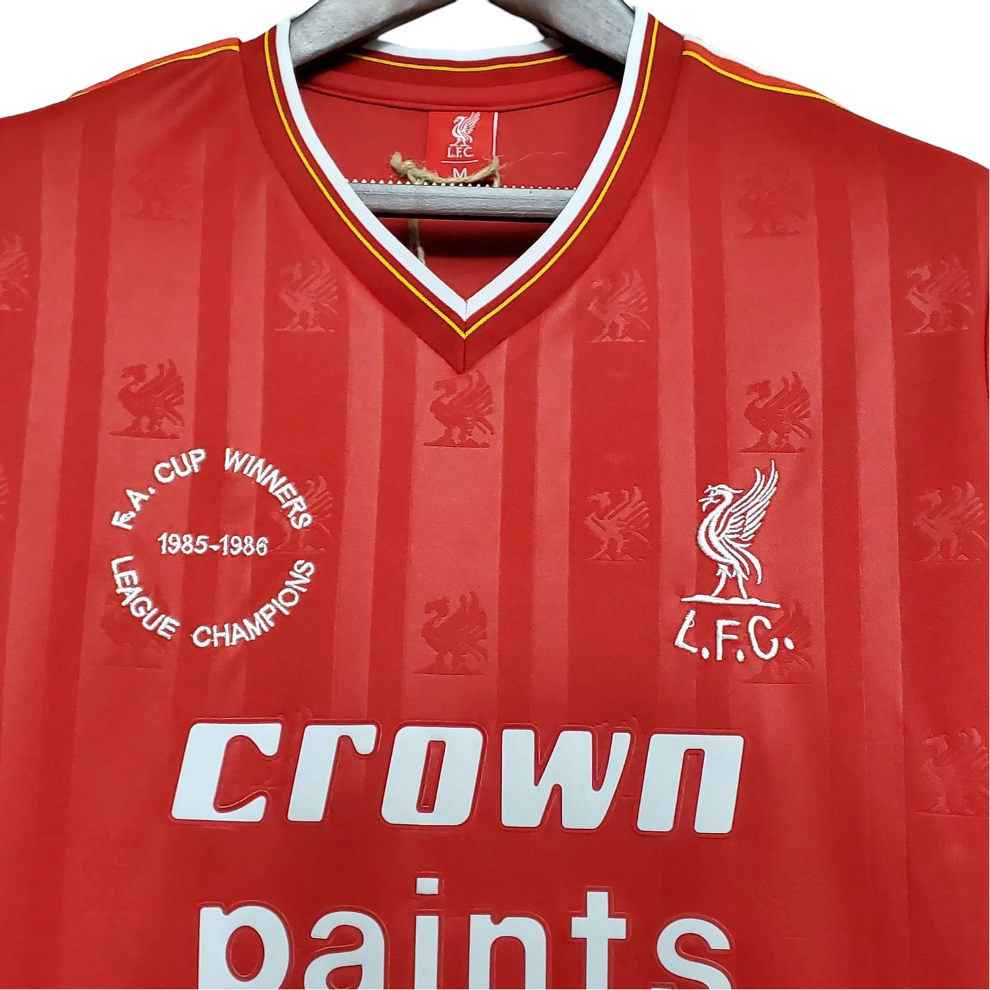 1985/1986 IiverpooI crown paints - Home Retro Kit - ClassicKits433