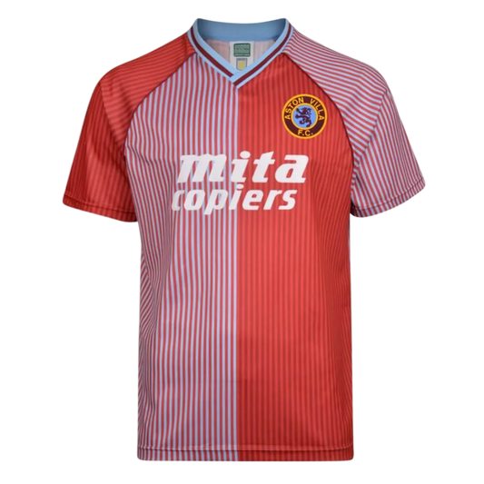 1988 Aston Villa mita copiers - Home Retro Kit - ClassicKits433