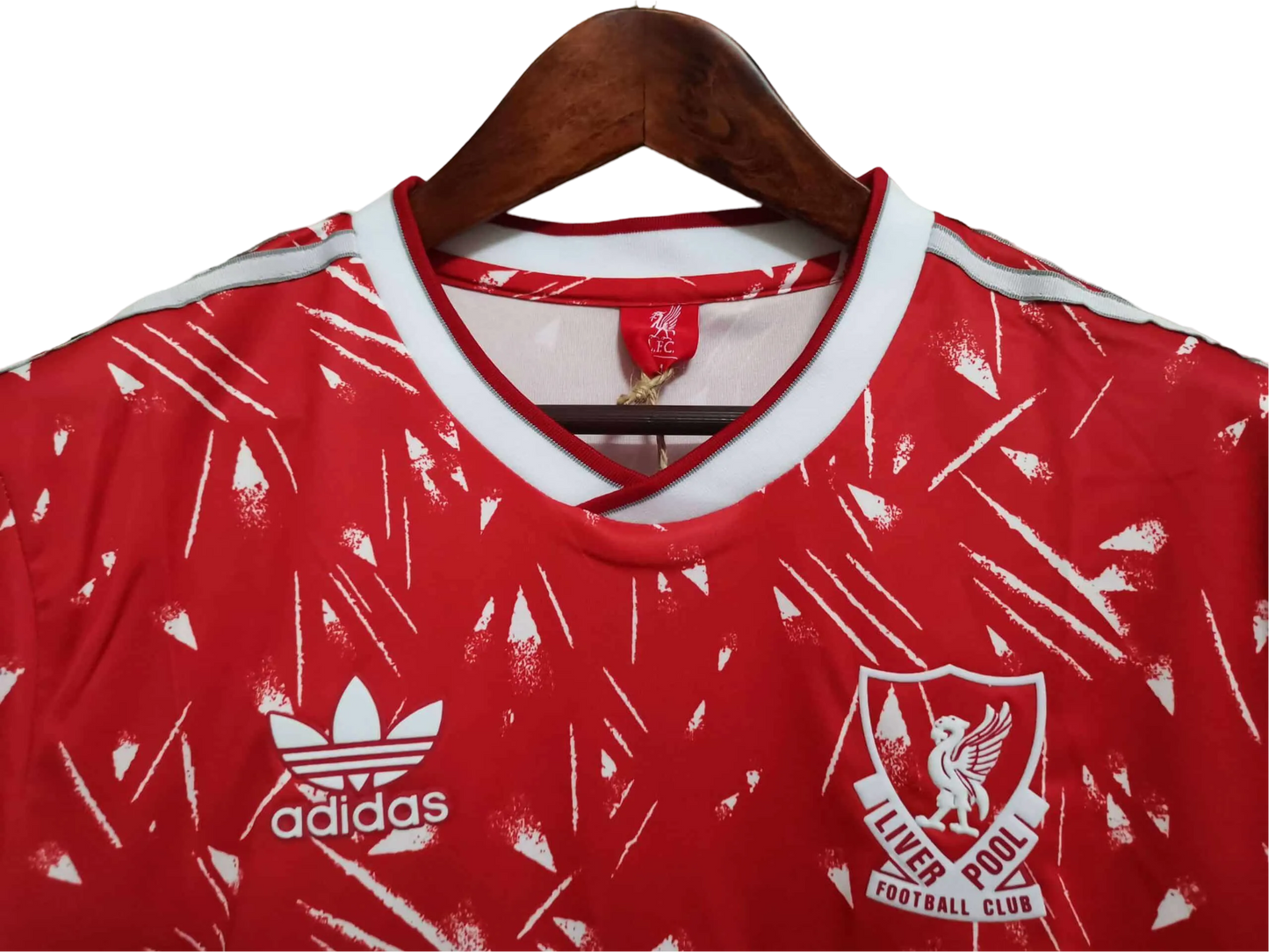 1989/1990 IiverpooI Candy - Home Red Retro Kit – Long sleeve - ClassicKits433