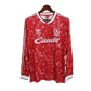 1989/1990 IiverpooI Candy - Home Red Retro Kit – Long sleeve - ClassicKits433