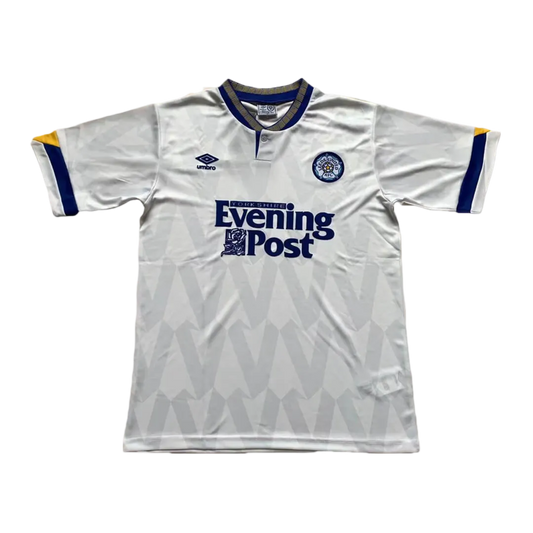 1991/1992 Leeds United Evening Post - Home Retro Kit - ClassicKits433