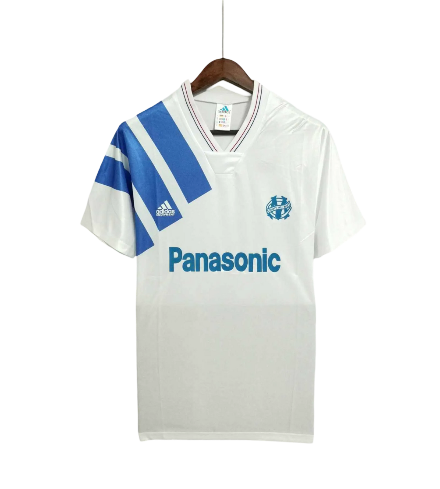 1991/1992 Olympique de Marseille Panasonic - Home Retro Kit - ClassicKits433