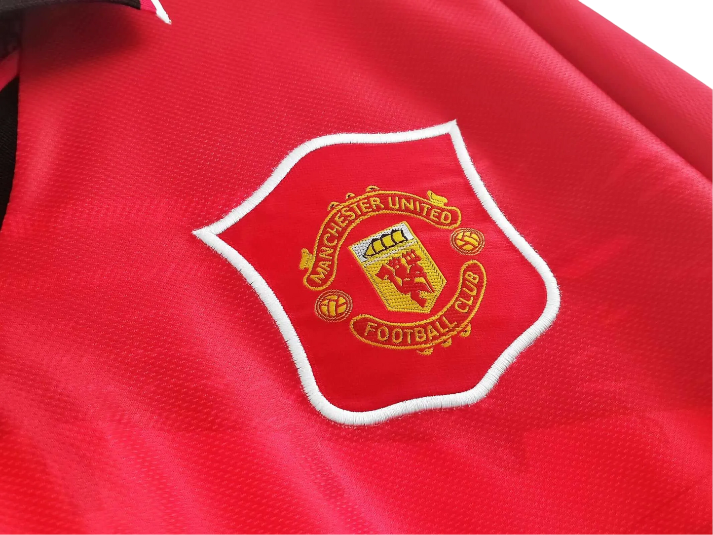 1994/1996 Manchester United SHARP - Home Retro Kit – Long Sleeve - ClassicKits433