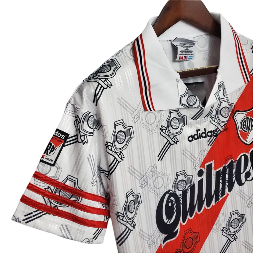 1995/1996 River Plate Quilmes Home Retro kit - ClassicKits433