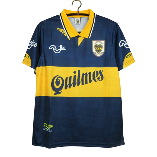 1995/1997 Boca Juniors Quilmes - Home Retro kit