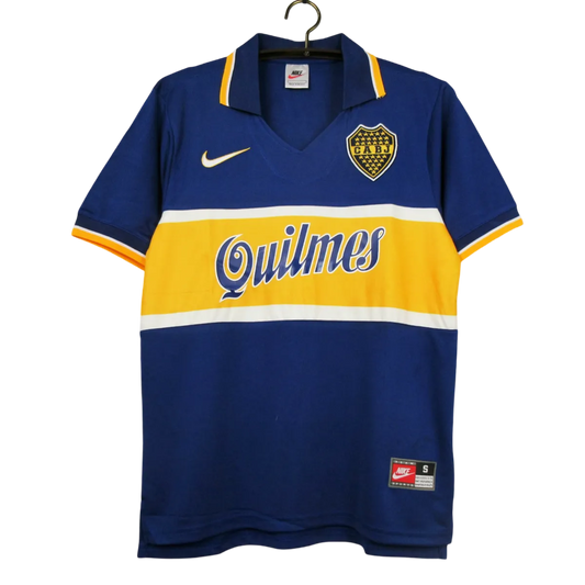 1997/1998 Boca Juniors Quilmes - Home Retro Kit