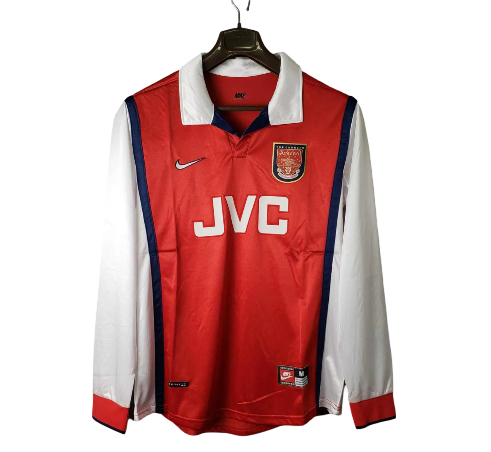 1998/1999 Arsenal JVC - Home Kit – Long sleeve - ClassicKits433