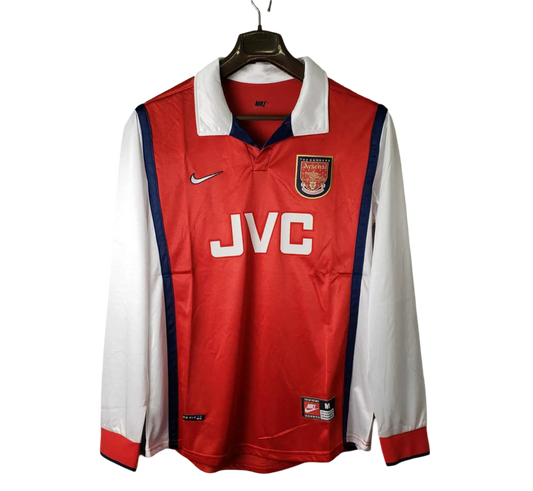 1998/1999 Arsenal JVC - Home Kit – Long sleeve - ClassicKits433