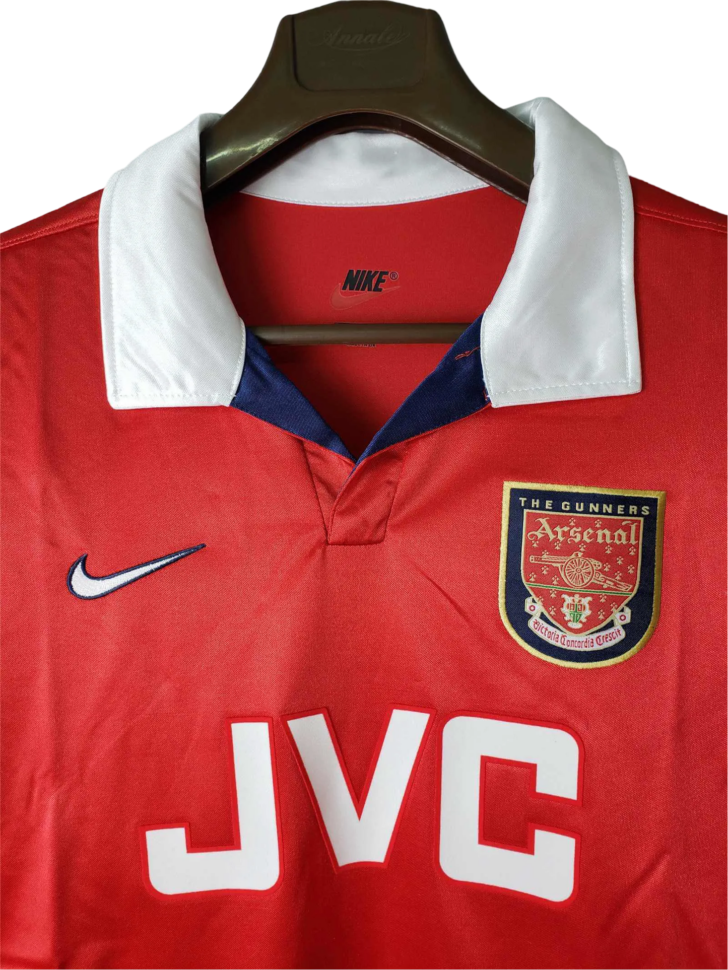 1998/1999 Arsenal JVC - Home Kit – Long sleeve - ClassicKits433