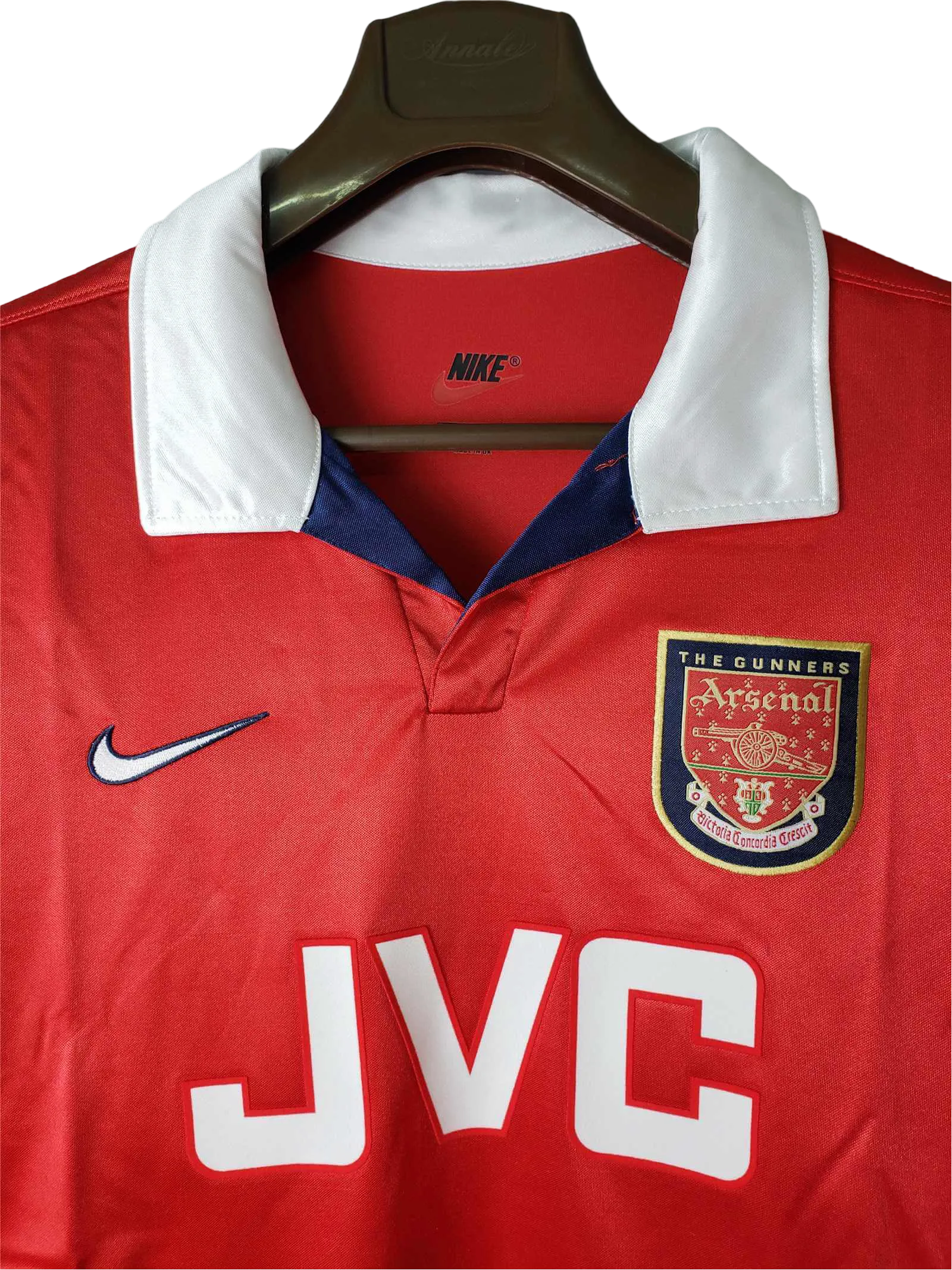 1998/1999 Arsenal JVC - Home Kit – Long sleeve - ClassicKits433