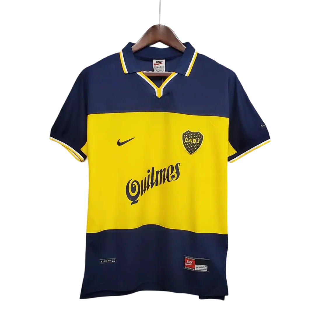 1998/1999 Boca Juniors Quilmes - Home Retro Kit