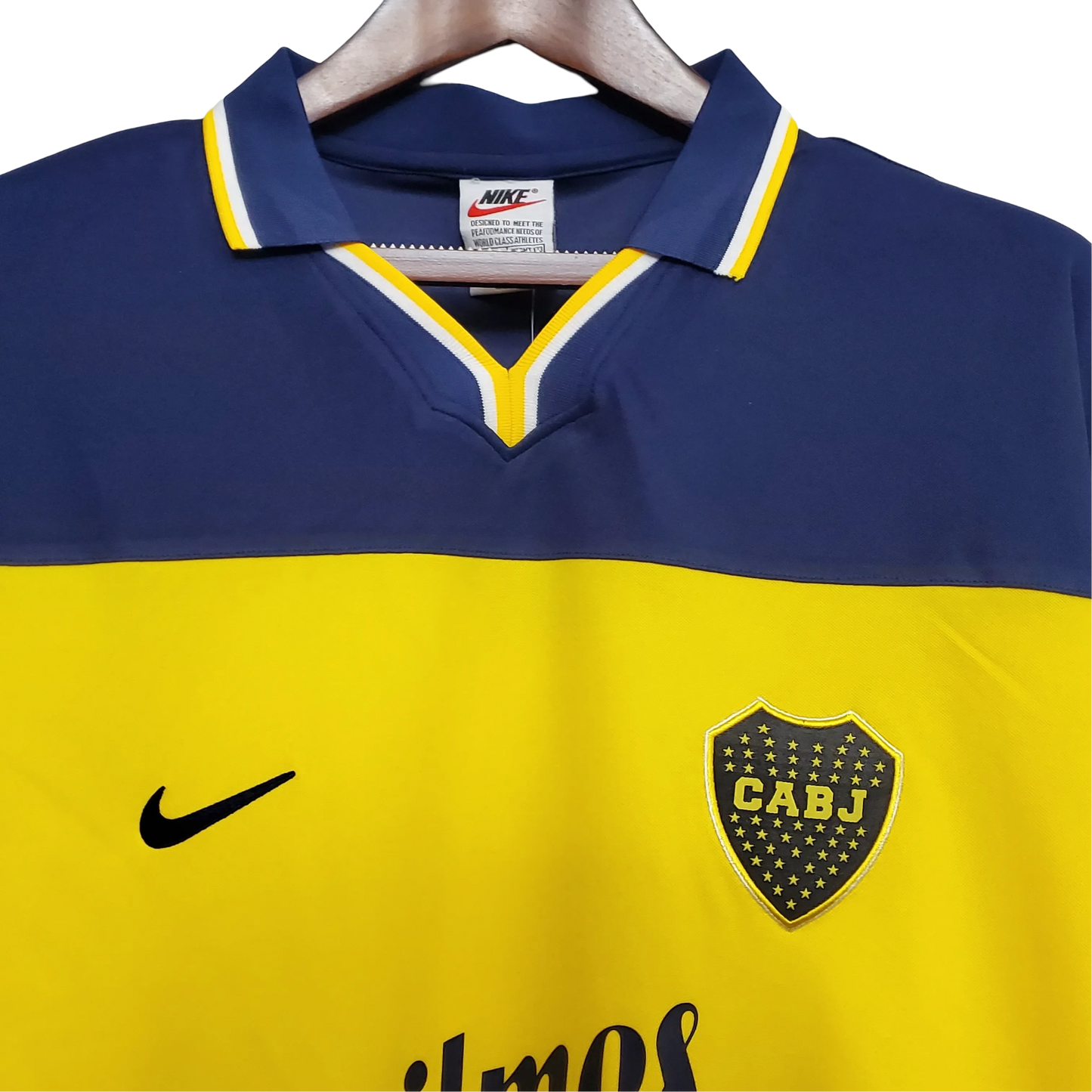 1998/1999 Boca Juniors Quilmes - Home Retro Kit