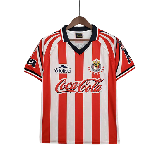 1998/1999 Chivas Guadalajara Coca Cola Home Retro Kit - ClassicKits433