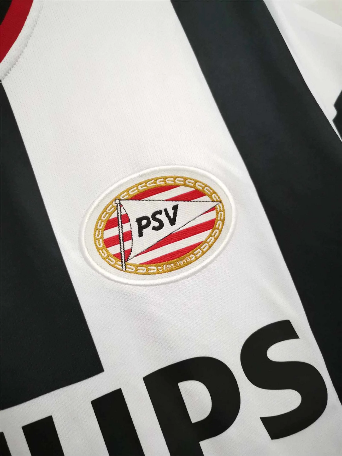 1998/1999 PSV Eindhoven Philips - Away blackwhite Retro kit - ClassicKits433