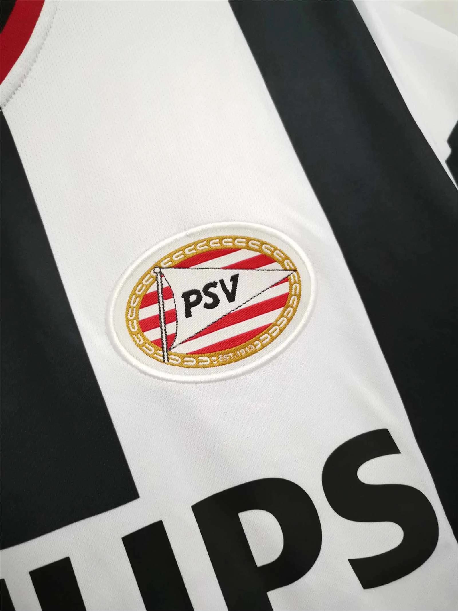 1998/1999 PSV Eindhoven Philips - Away blackwhite Retro kit - ClassicKits433