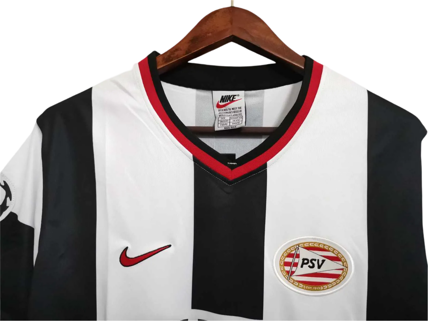 1998/1999 PSV Eindhoven Philips - Away blackwhite Retro kit - ClassicKits433