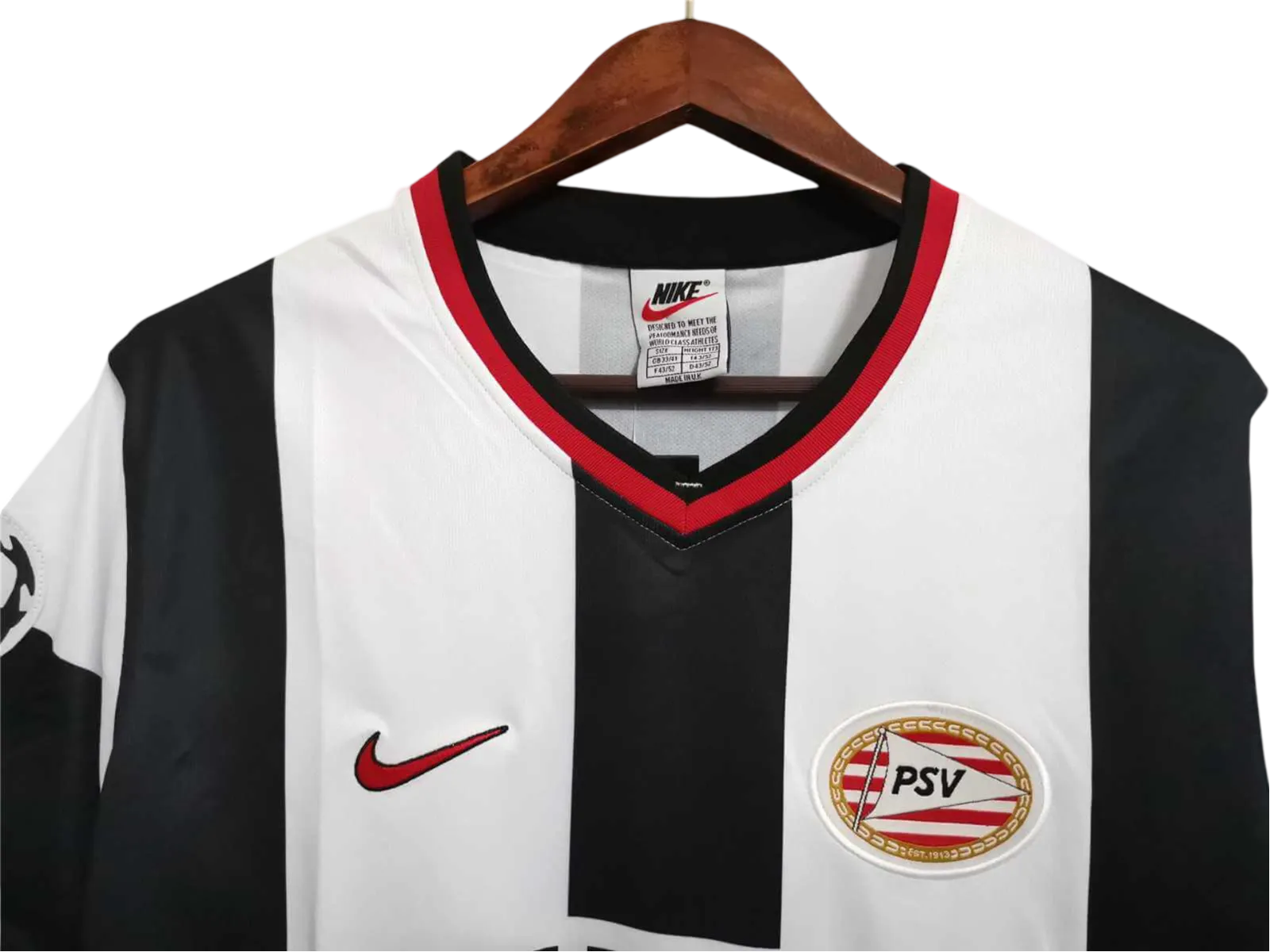 1998/1999 PSV Eindhoven Philips - Away blackwhite Retro kit - ClassicKits433