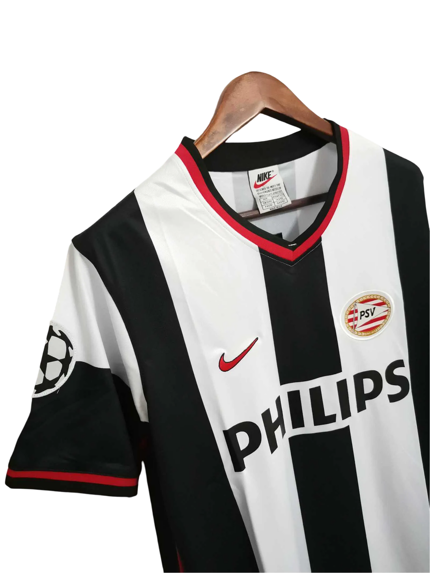 1998/1999 PSV Eindhoven Philips - Away blackwhite Retro kit - ClassicKits433