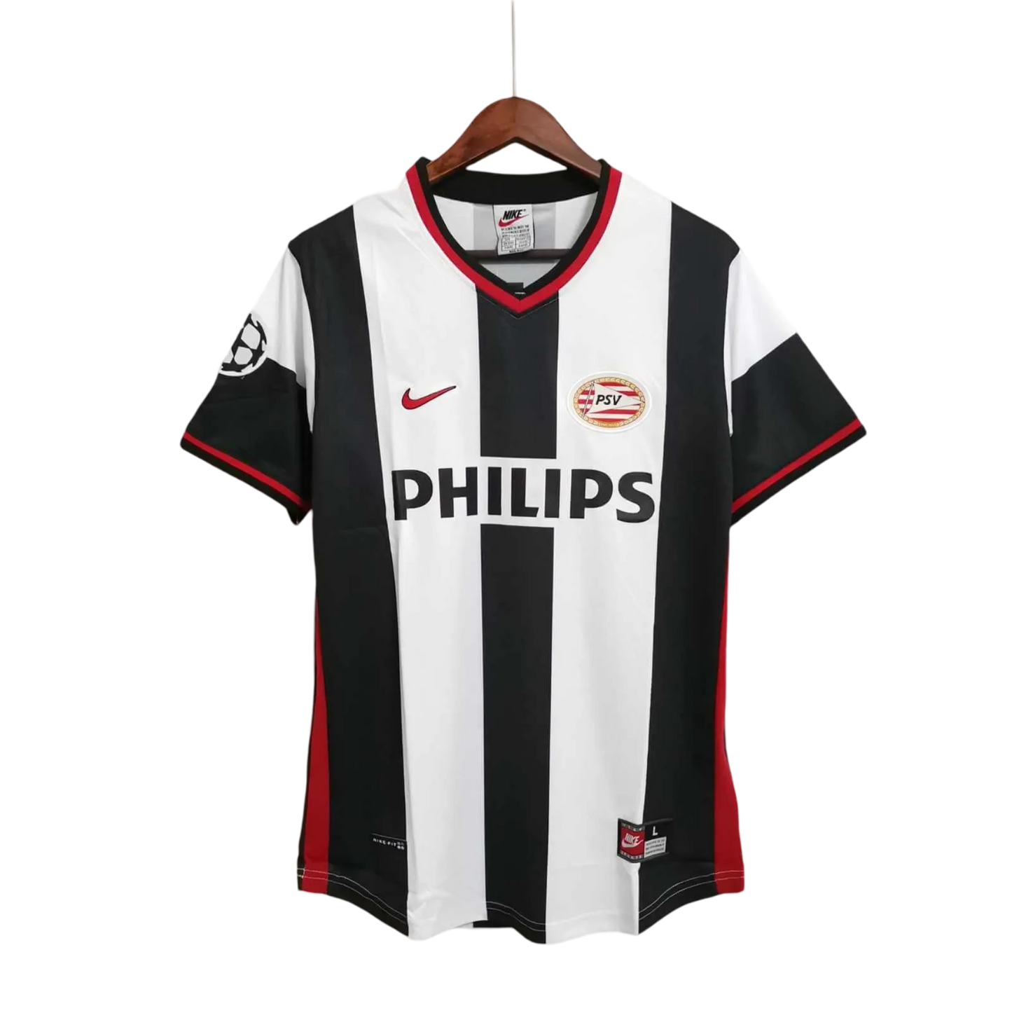 1998/1999 PSV Eindhoven Philips - Away blackwhite Retro kit - ClassicKits433