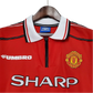 1998/2000 Manchester United SHARP - Home Retro Kit – Long Sleeve - ClassicKits433