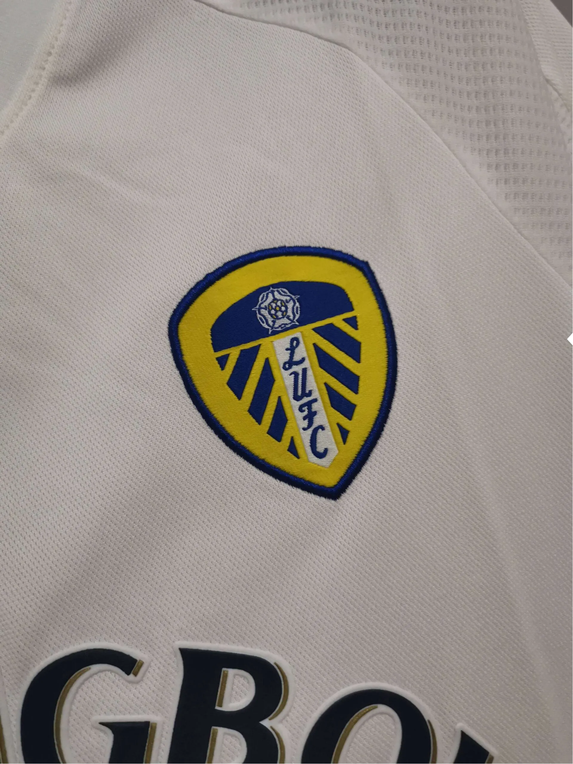 2000/2001 Leeds United STRONGBOW -  Home Retro Kit - ClassicKits433