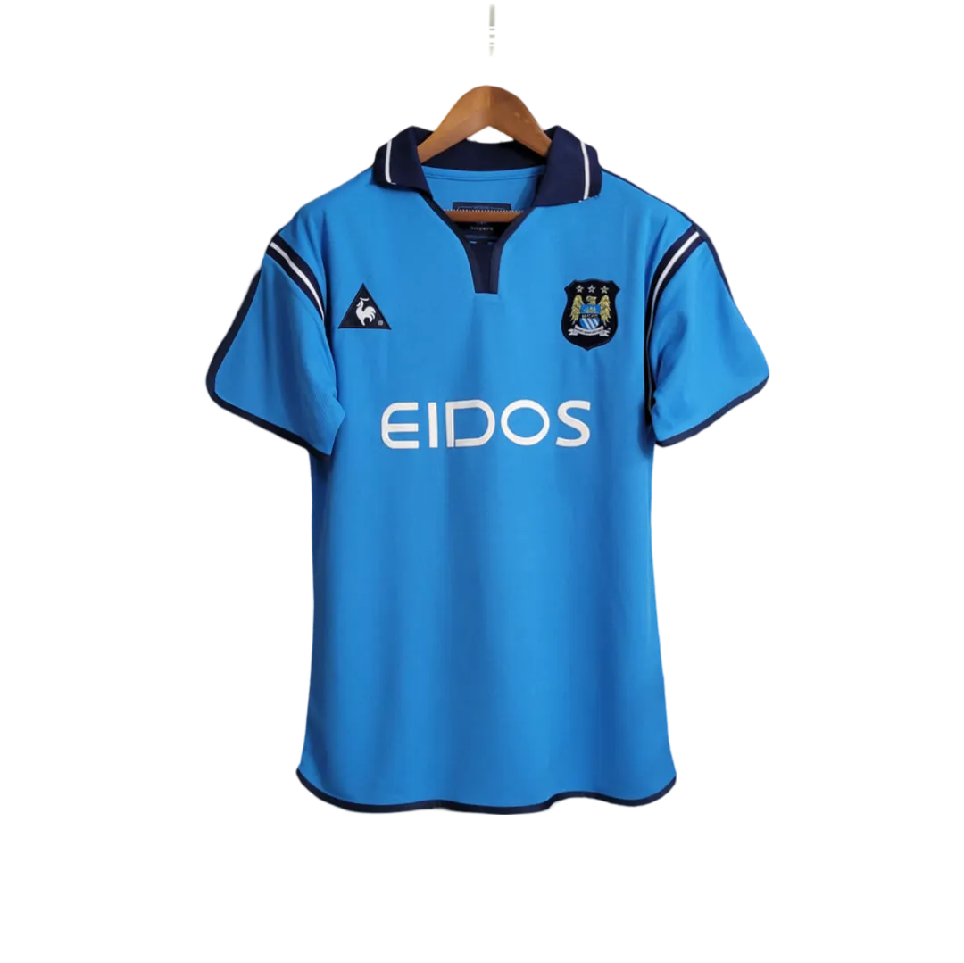 2001/2002 Manchester City EIDOS - Home Retro Kit - ClassicKits433