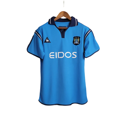 2001/2002 Manchester City EIDOS - Home Retro Kit - ClassicKits433