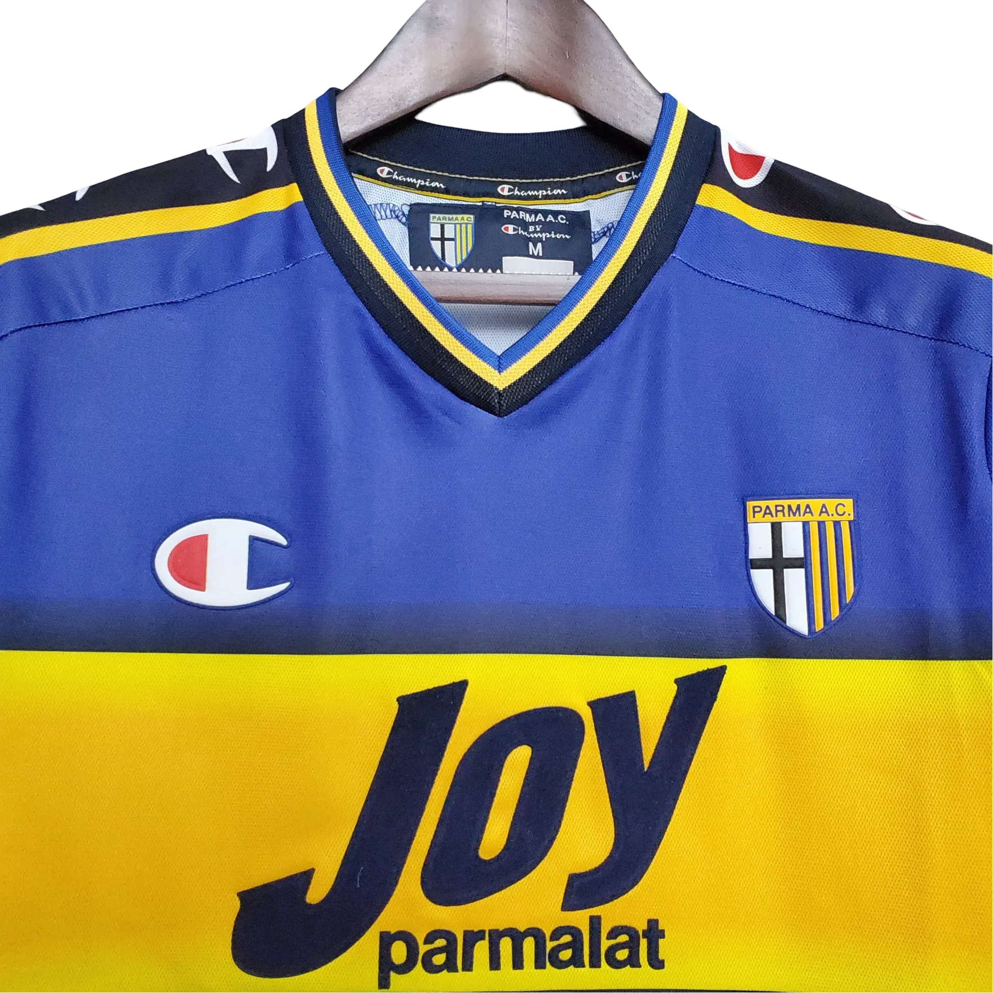 2001/2002 Parma Calcio Joy parmalat  - Home Retro Kit - ClassicKits433