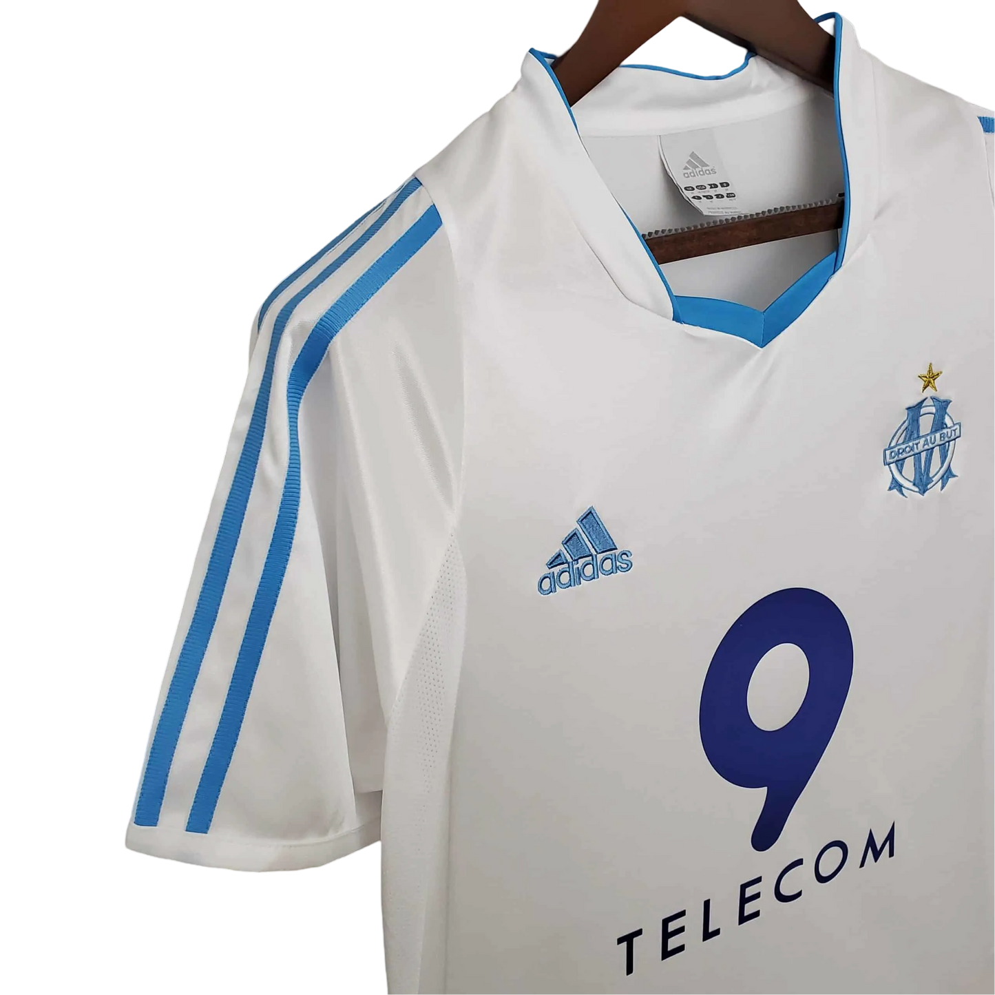 2002/2003 Olympique de Marseille 9 TELECOM - Home Retro Kit - ClassicKits433