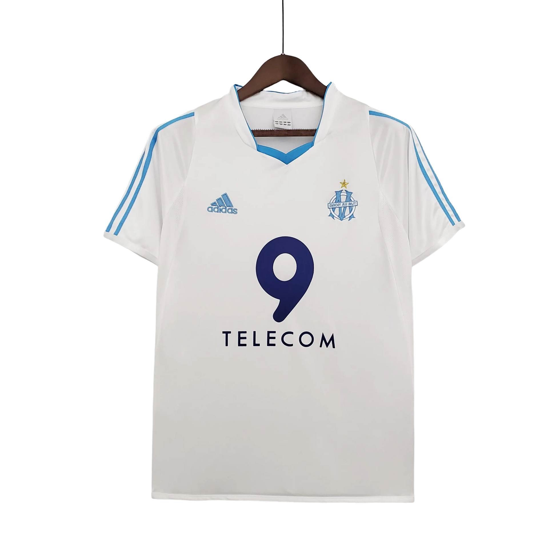 2002/2003 Olympique de Marseille 9 TELECOM - Home Retro Kit - ClassicKits433