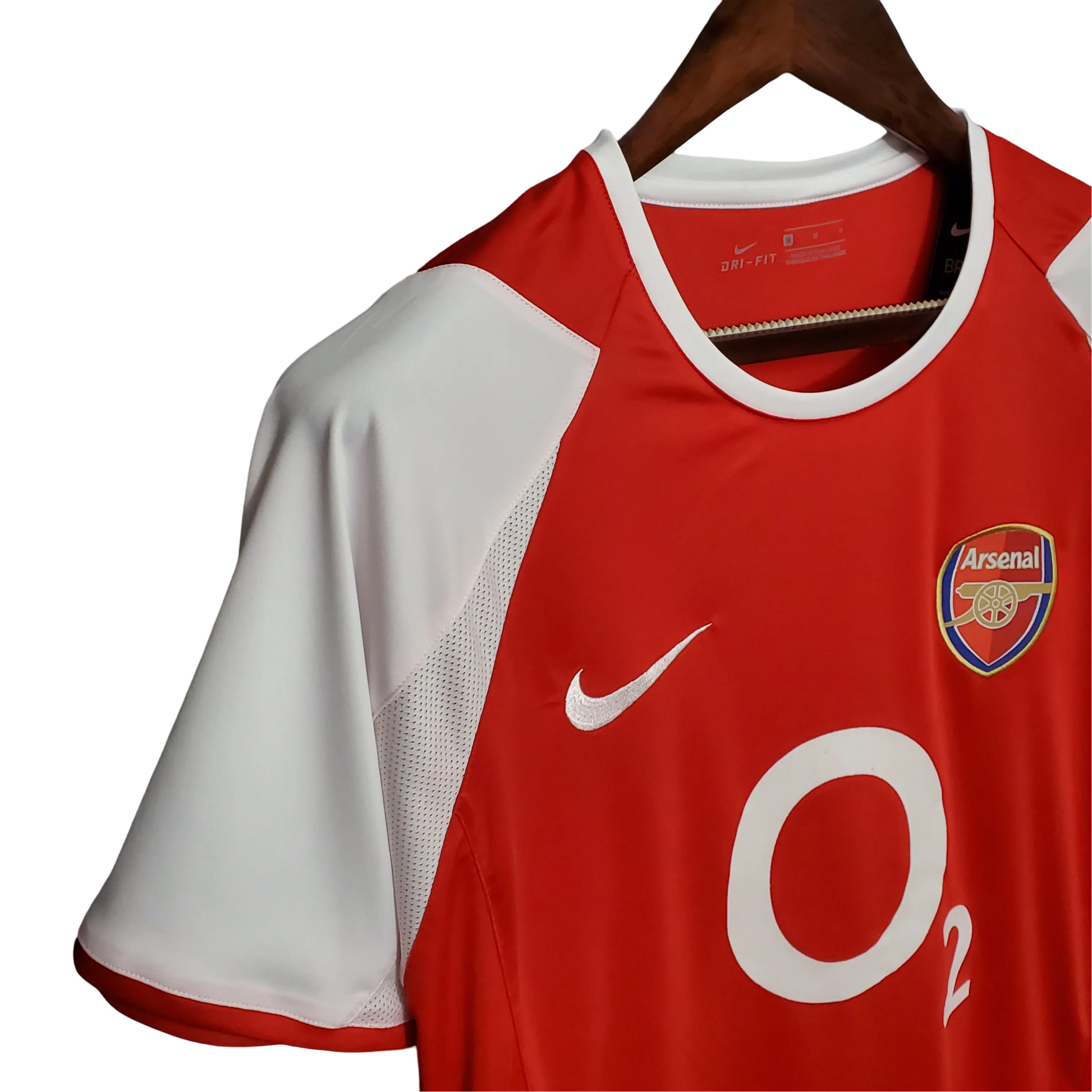 2002/2004 Arsenal Sponsor O2 - Home Retro Kit - ClassicKits433