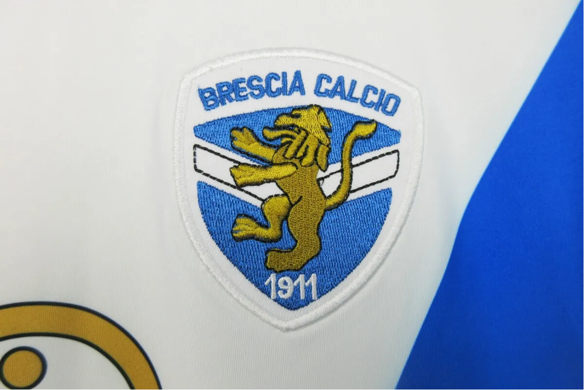 2003/2004 Fc Brescia Banca Lombarda - Away white Retro kit - ClassicKits433