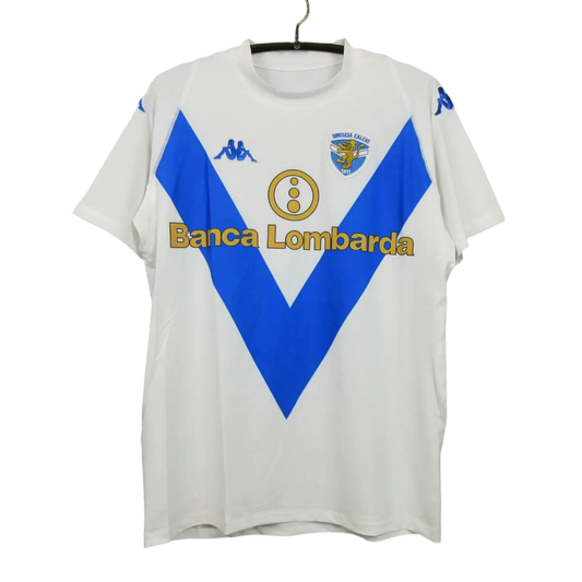 2003/2004 Fc Brescia Banca Lombarda - Away white Retro kit - ClassicKits433