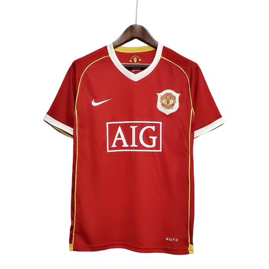 2006/2007 Manchester United AIG - Home Retro Kit - Short Sleeves - ClassicKits433