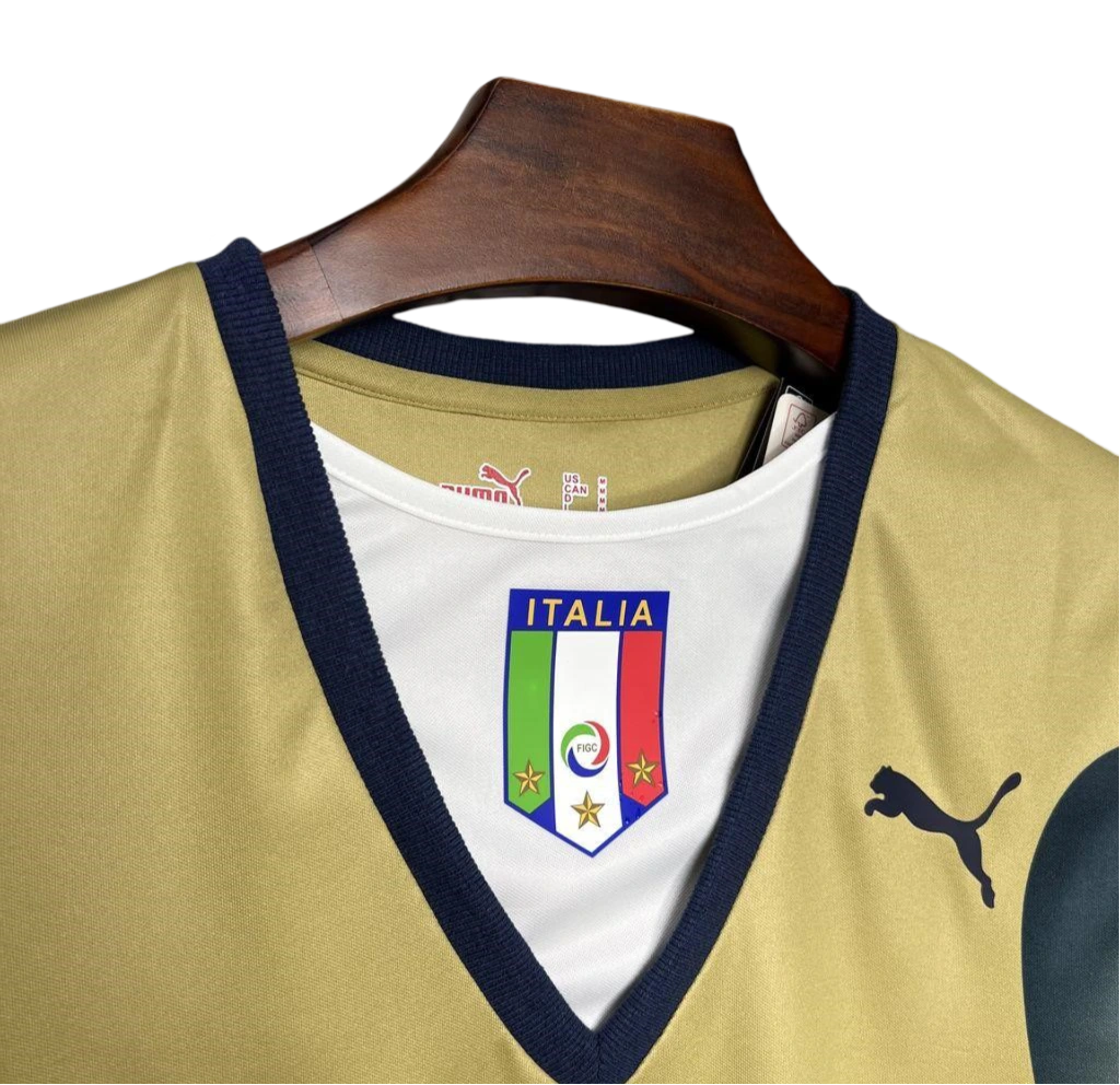 2006/2007 Italy Buffon Golden Retro Kit - ClassicKits433