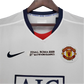 2008/2009 Manchester United AIG - Away white CL Retro Kit - ClassicKits433