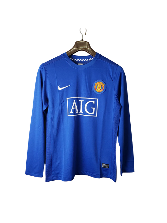 2008/2009 Manchester United AIG - Third Retro Kit - Long Sleeves - ClassicKits433