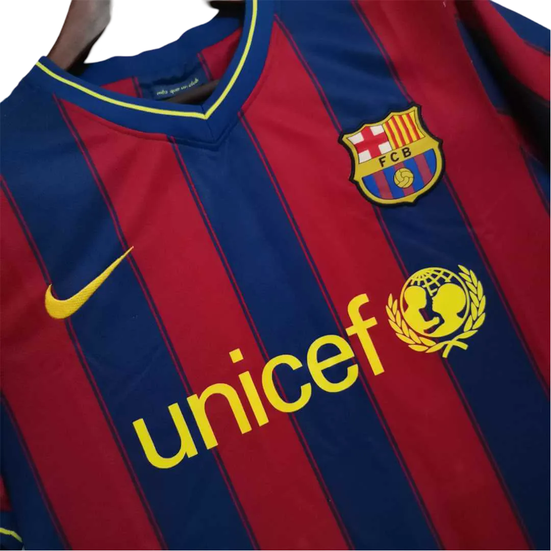 2009/2010 FC Barcelona unicef - Home Retro kit - ClassicKits433