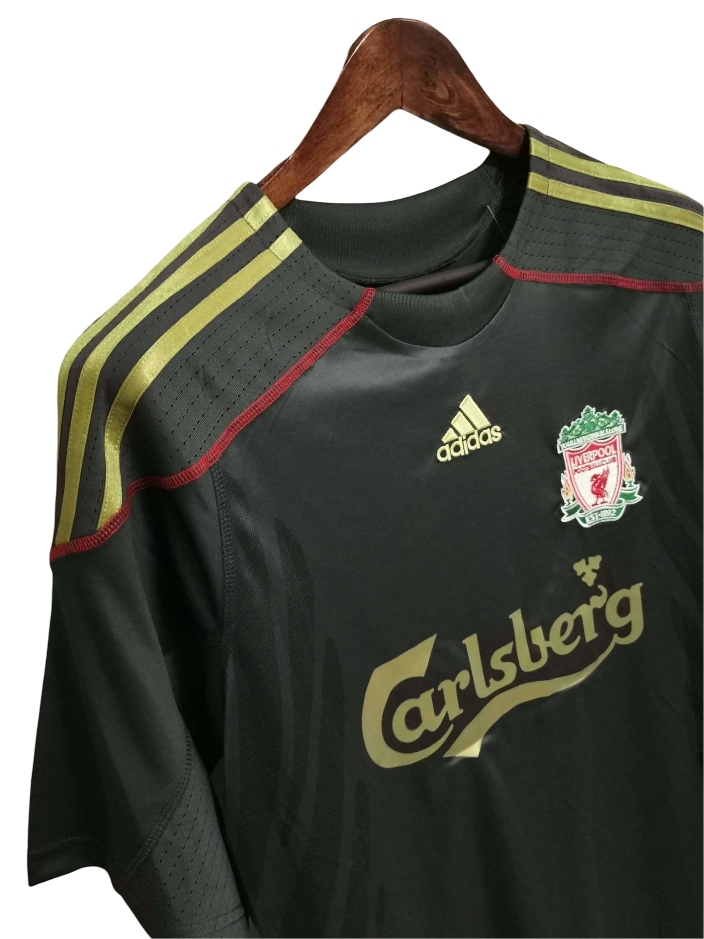 2009/2010 IiverpooI Carlsberg - Away gray Black Retro kit - ClassicKits433