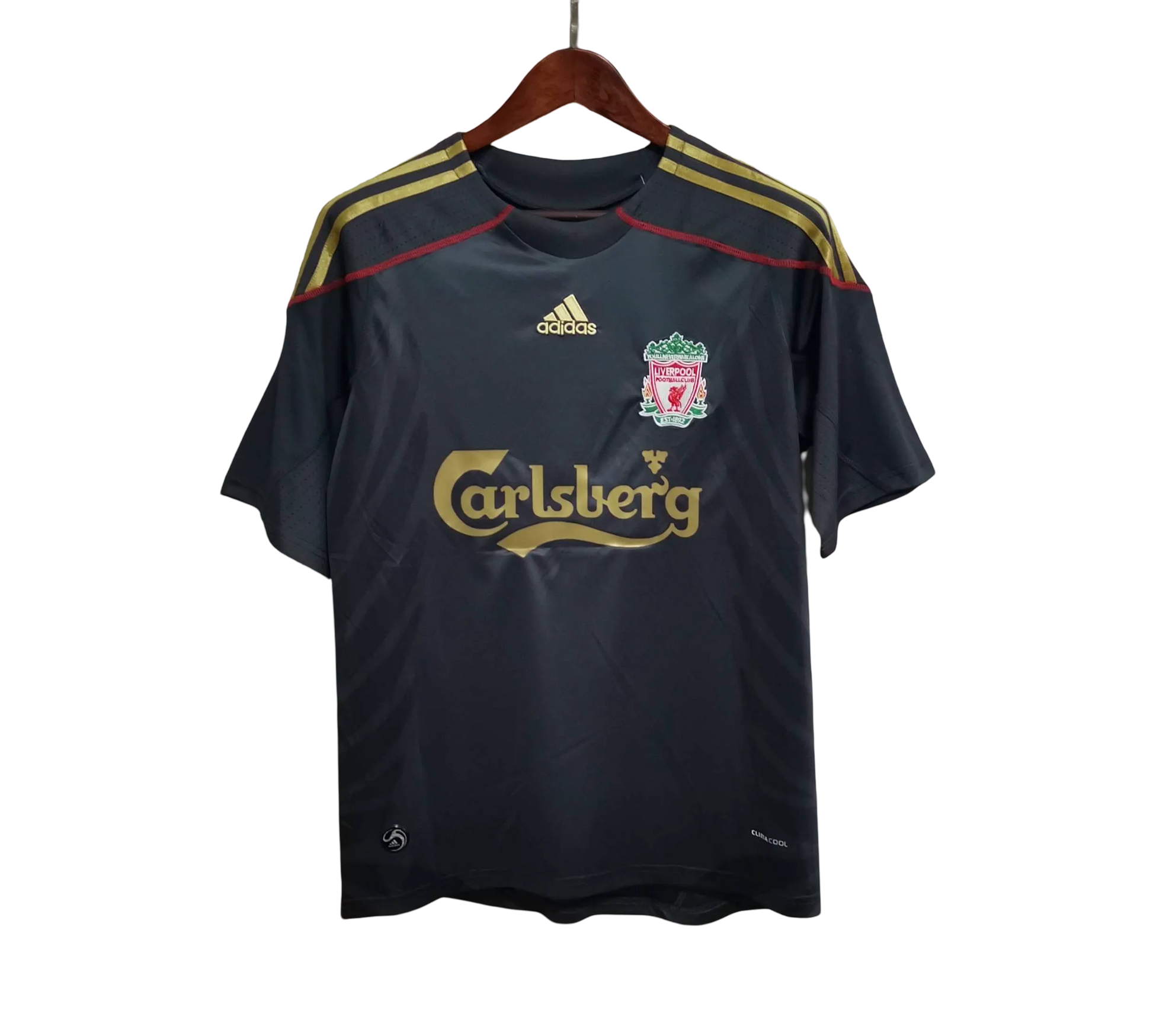 2009/2010 IiverpooI Carlsberg - Away gray Black Retro kit - ClassicKits433