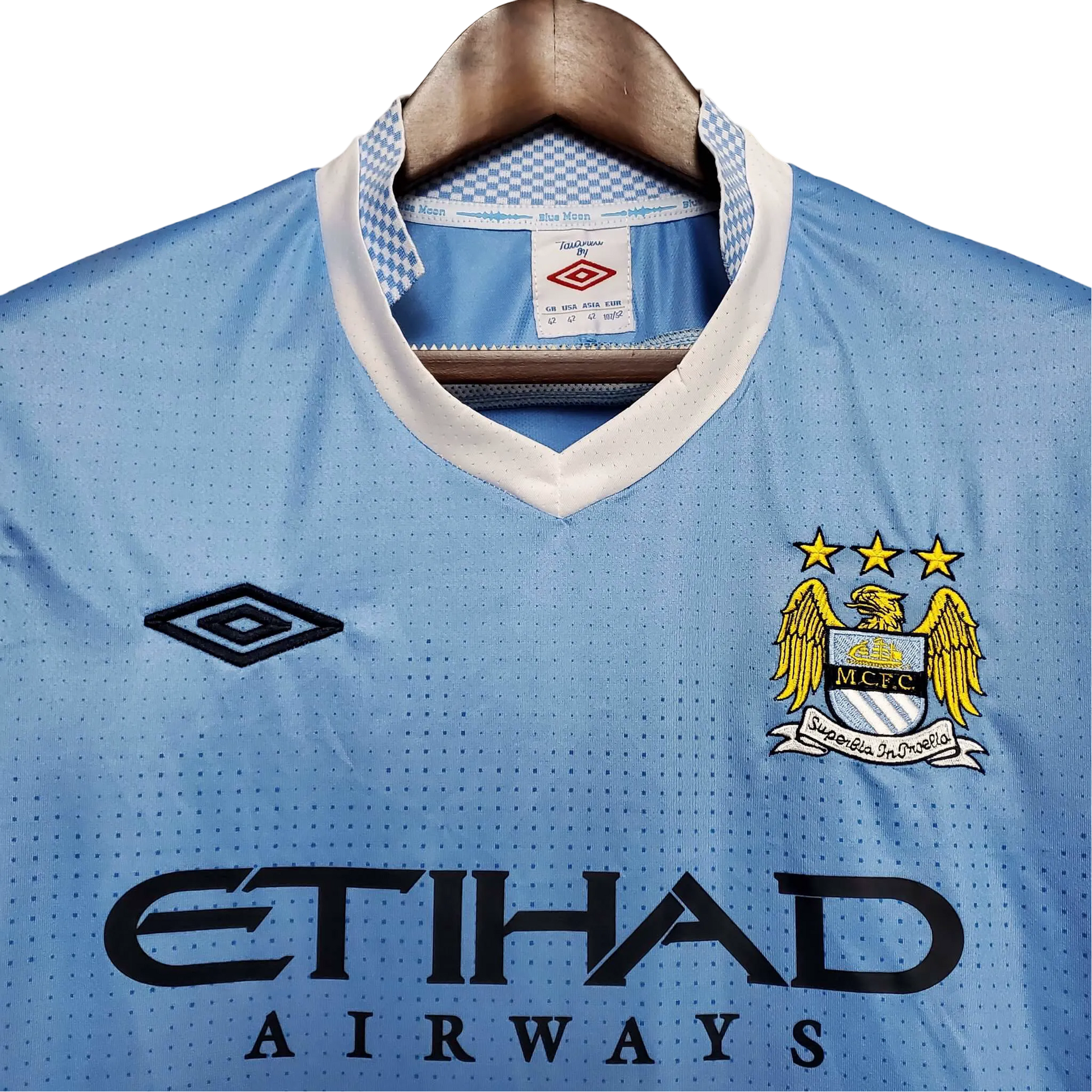 2011/2012 Manchester City ETIHAD AIRWAYS - Home Retro Kit - ClassicKits43