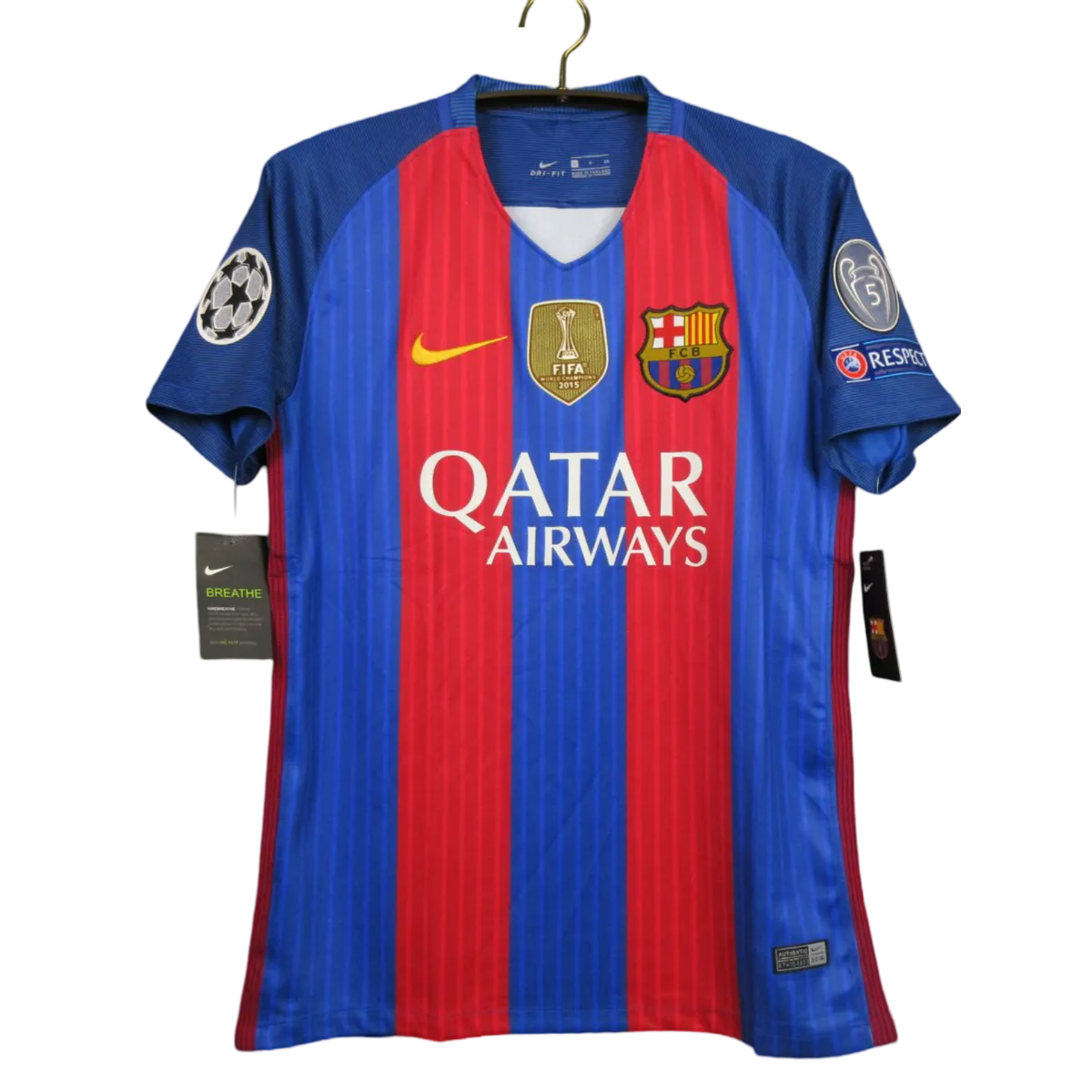 2016/2017 FC Barcelona QATAR AIRWAYS - Home Retro Kit