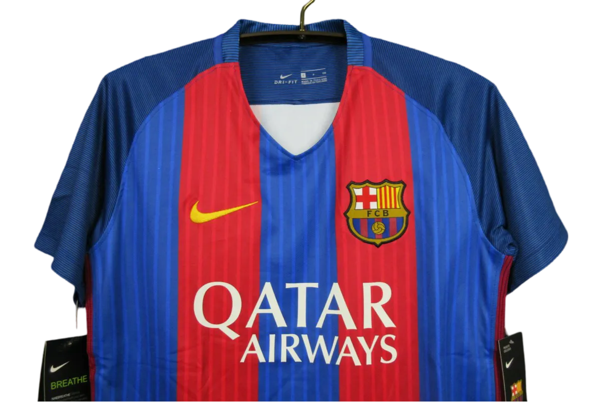 2016/2017 FC Barcelona QATAR AIRWAYS - Home Retro Kit