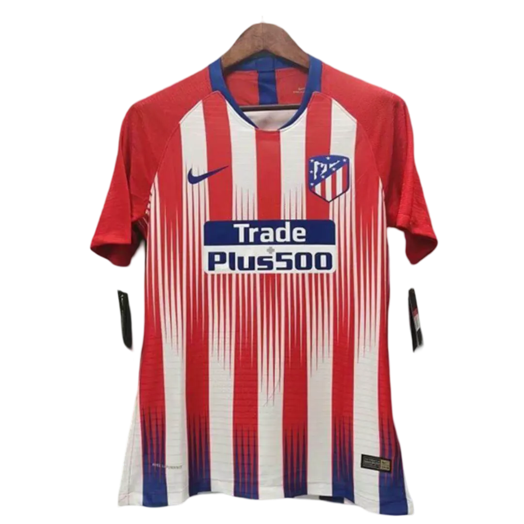 2018/2019 Atletico Madrid Plus500 - Home Vapormatch Retro Kit - ClassicKits433